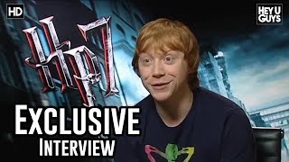 Rupert Grint Harry Potter and the Deathly Hallows  Part 1  Exclusive Interview [upl. by Oneida471]