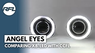 Comparing XBLed with CCFL angel eye [upl. by Andonis]