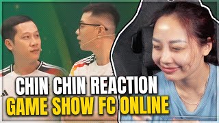 REACTION  CÙNG BÀ CHỦ KÊNH CHIN CHIN XEM LÊ KHÔI THAM GIA GAME SHOW FC ONLINE [upl. by Melone]