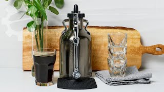 GrowlerWerks uKeg Nitro Cold Brew Coffee Maker  Crew Review [upl. by Rama364]