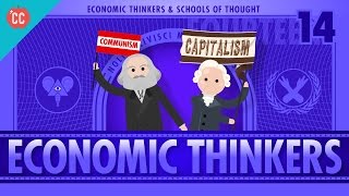 Economic Schools of Thought Crash Course Economics 14 [upl. by Blumenfeld263]