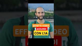 Come creare effetti video assurdi usando lIA e una tua foto shorts [upl. by Kizzee]