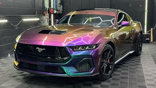 2024 Mustang GT door wrap asmr inozetek x antisocial [upl. by Inig]