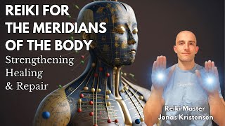 Reiki for the Meridians of the Body  Energy Healing [upl. by Hesler]