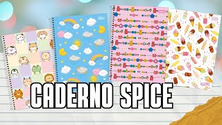 Como é o caderno universitário Spice 80 folhas da Tilibra [upl. by Siryt]