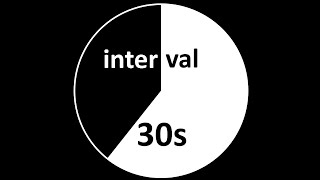 Interval Timer 30 Seconds [upl. by Ahsimek]