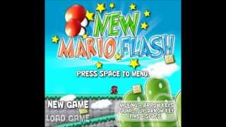 NEW MARIO FLASH World X2 Music ExcerptExtended [upl. by Ifar]