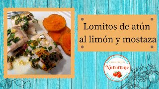 Lomitos de atún a la mostaza y limón [upl. by Inavoy]