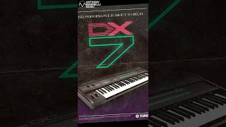 The greatest selling keyboard of all time the Yamaha DX7 synthesizer fmsynth yamaha [upl. by Arrak]