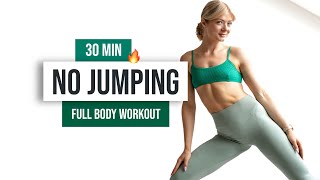 DAY 5 Back to Basics  30 MIN FULL BODY NO JUMPING  ABS Workout  No Equipment [upl. by Darrej]