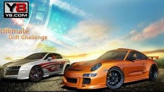 Y8 car games racing  Ultimate Drift Challenge gameplay 2014 [upl. by Janina]