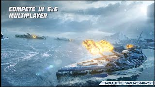 PACIFIC WARSHIPS GAMEPLAY FULL FIGHT tngamex youtubers [upl. by Rotceh880]