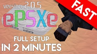 ePSXe 205 Emulator for PC Full Setup and Play in 2 Minutes The Best PS1 Emulator [upl. by Marquardt]