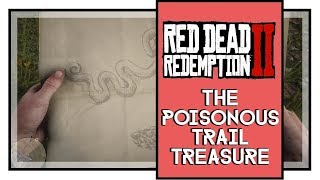 The Poisonous Trail Map 2 Treasure Hunt RDR2 [upl. by Imailiv]