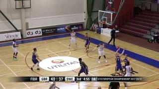 Kayne HenryMcCalla  2017 FIBA U18 European Championship Div B [upl. by Urbas162]