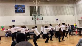 Dem Raider Boyz Step Team  2020 Black History Month Performance [upl. by Harutek524]