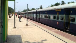 HOWRAH  SIURI EXPRESS DEPARTS FROM BOLPUR SHANTINIKETAN [upl. by Tabbatha]