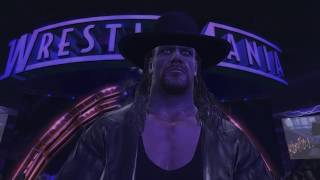 WrestleMania 27 The Undertaker vs Triple H II WWE 12 [upl. by Yahsal]