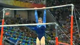 Anna Pavlova  Uneven Bars  2008 Olympics  All Round [upl. by Anahsed]