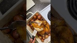 Rotisserie chicken dinner 🥘 afrobeats rotisseriechicken dinnerideas easyrecipe cooking food [upl. by Tonjes]