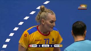 Womens HB World Ch DenmarkNorwaySweden 2023  PR 3rd M G E Denmark vs Romania [upl. by Emmuela]