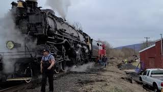 Western Maryland 2662 mallet 1309 test run at ridgeleywv [upl. by Fredel352]