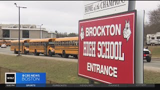 Staff member injured in fight at Brockton High School [upl. by Marquez]