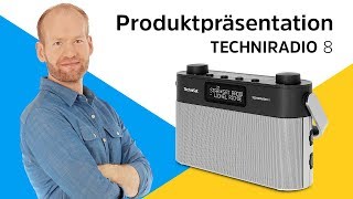 TECHNIRADIO 8  Portables DABUKWStereoradio mit Sprachansagen  TechniSat [upl. by Dlareg]