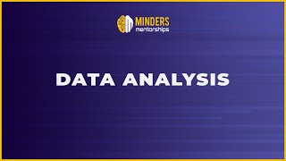 Data Analysis  Dont stop analysing [upl. by Aranaj]