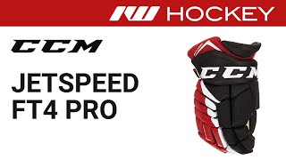 CCM JetSpeed FT4 Pro Glove Review [upl. by Laux]