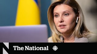 Ukrainian presidents wife discusses war Canadian Parliament controversy [upl. by Nalac73]