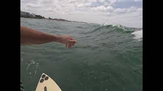 POV SURFING CRONULLA POINT ON A BUSY DAY [upl. by Thurber]