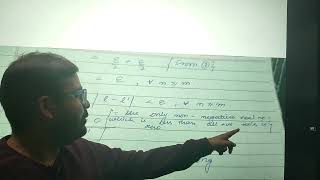 Convergence sequence  uniqueness of limit of sequence  real analysis sem 3 jammu university [upl. by Enattirb]