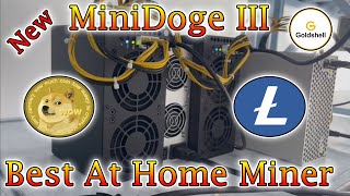 Goldshell MiniDoge III  The Best Lil at Home Miner [upl. by Herwig830]