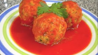 ALBONDIGAS EN SALSA DE CHIPOTLE ❤️Vicky Receta Facil [upl. by Aria]