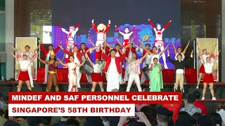 MINDEF Celebrates Singapores 58th Birthday [upl. by Tannen]