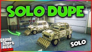 WORKING NEW SOLO CAR DUPLICATION MONEY GLITCH  SOLO GTA 5 Money Glitch  gta 5 Duplication Glitch [upl. by Acimahs]