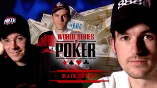 World Series of Poker Main Event 2006 Final Table with Jamie Gold WSOP [upl. by Niarfe]