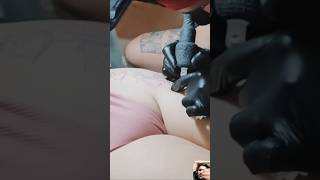 Tattoo on thigh tattoo tubigontattooartist tattoolover tattooartist tattoforfun art [upl. by Heather]