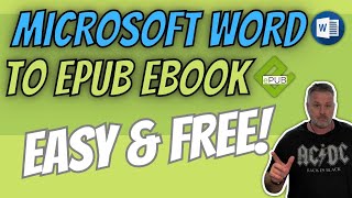 Microsoft Word Manuscript to ePub eBook Quick Easy and Free [upl. by Christopher]