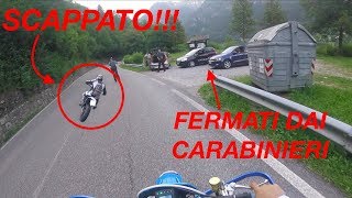 SCAPPATO AL POSTO DI BLOCCO CARABINIERI CI FERMANO [upl. by Eiramit]