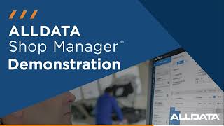 ALLDATA Shop Manager Demonstration [upl. by Dierdre289]