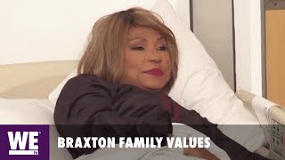 Braxton Family Values  Ms E is Blessed  WE tv [upl. by Neivad60]