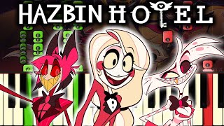 New Hazbin Hotel Songs on PIANO [upl. by Rossi]