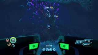 Subnautica  How to go in the lost river and find the alien base [upl. by Kelila246]