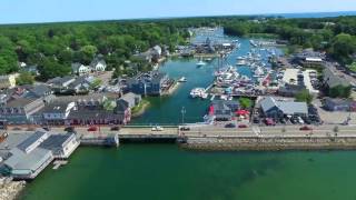 An Aerial Tour of Kennebunk and Kennebunkport Maine [upl. by Eberle161]