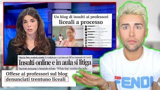 QUANDO IL MIO LICEO È FINITO SU TUTTI I TELEGIORNALI SHOCK  GIANMARCO ZAGATO [upl. by Arednaxela]