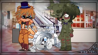 Glamrock and Afton Bonding be like FnafGachaAftonsSecurity breachGlamMikeMy 2 SB AU [upl. by Adanama]