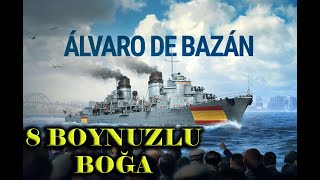 WOWS da 256 bin Kömürlük İspanyol Boğası Alvaro de Bazan wows wargaming oyun worldofwarships [upl. by Ardek]