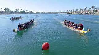 Long Beach Dragon Boat 2024 Mixed Div Final [upl. by Astrid]